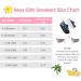 JOINFREE Baby Sneakers 6-12 Months Grey - Soft Anti-Slip Sole Infant Toddler Shoes for First Walkers - Breathable Athletic Running Shoes - Buy Online on SooperMarket.com