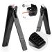 Ikadiya 7-Piece Professional Manicure Set - Durable Stainless Steel Nail Clips & Pedicure Essentials - Travel-Friendly & Stylish (Black) - Buy Online on SooperMarket.com