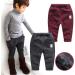 Mud Kingdom Little Boys Fleece Pants | Tight Fit Warm Winter | 12-18 Months | Light Gray - Buy Online on SooperMarket.com