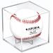 Baseball Display Case, UV Protected Acrylic Cube Baseball Holder Square Clear Box Memorabilia Display & Storage Sports Official Baseball Display Case - Autograph Display - Fits Official Size Ball 1 PACK