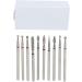 Nail Drill Bits Set 30 Holes Stainless Steel Grinding Cuticle Drill Bit for Nail Polishing Nail Care - Buy Online on SooperMarket.com