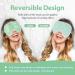 Gamufw Cooling Eye Mask Hot Cold Therapy Gel Eye Mask for Puffy Eye Migraine Relief Headache Dark Circles Dry Eyes Swollen Eyes Sinus Pain (Green) - Buy Online on SooperMarket.com