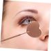 Eyelash Inspection Mirror - Heart Shape Eyelash Mirror for Extensions | Salon Makeup Magnifier (18.7x5.6x0.8cm) - Perfect for Lash Techs - Buy Online on SooperMarket.com