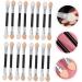 WOONEKY 30pcs Eye Shadow Stick Lipstick Applicator Sponge Eyeshadow Makeup Lip Gloss Make up Brush Aluminum - Buy Online on SooperMarket.com