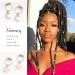Star & Moon Dreadlock Charms & Beads Set - Formery Gold Jewelry Clips for Locs, Hair Accessories for Women & Girls - Buy Online on SooperMarket.com