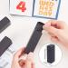 BENECREAT 50 Pack Black Kraft Paper Lipstick Box for Wedding Packaging - 3.5x1x1 Inch (Pack of 50) - Buy Online on SooperMarket.com