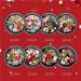 Brensty Nail Colorful Nail Christmas Rhinestone Series 3D Manicure Nail Art Decor DIY Studs Pearl Jewelry SD-04 - Buy Online on SooperMarket.com