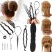 Premium Hair Styling Accessories | Hair Bun Maker & Braiding Disc Tools for DIY Hairstyles - Buy Online on SooperMarket.com