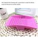 Dajidafu Universal Women Foundation Makeup Brush Cleaning Mat Home Dress Room Reusable Nonslip Eyebrow Pen Silicone Washing Pad Rose Red - Buy Online on SooperMarket.com