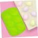 Alipis 1pc Easter Egg Cake Mold Candy Gummies Silicone Chocolate Molds Easter Silicone Mould Easter Egg Decorations Egg Shape Silicone Molds Easter Cakes Mold Silica Gel Biscuit Soap Mold 26.5X16.5CM Green - Buy Online on SooperMarket.com