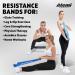 Resistance Bands for Glute Training | Extra Wide Exercise Bands | #1 Yellow (X-Light) Sold Individually | International Shipping Available - Buy Online on SooperMarket.com