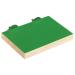 Patikil bird perch stand platform wood stand playground paw grinding clean for small bird parrot love bird sittich budgish cage accessories green
