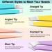 4-Piece Stainless Steel Tweezers Set for Ingrown Hairs - Facial Hair Removal for Men & Women (Multi-Colored) - Buy Online on SooperMarket.com