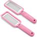 Slick Pink Foot File Callus Remover - Effective Dead Skin Scraper & Heel Grater for Smooth Feet - Buy Online on SooperMarket.com
