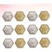 KOMBIUDA Wedding Stuff 12pcs Sugar Container Candy Container Hexagon Candy Holders Candy Box Candy Stand Western Style - Buy Online on SooperMarket.com