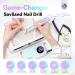 SAVILAND Professional Nail Drill for Acrylic Nails - 40000RPM Rechargeable Electric Nail File with 13 Drill Bits for Manicure & Pedicure - Sky Realm Aurora - Buy Online on SooperMarket.com