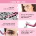 280 Pcs Cluster and Wispy Individual Lashes | DIY At Home | 12mm 30D-D-0.07-Large | C D Curl Bottom Lashes - Buy Online on SooperMarket.com
