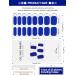 Kalolary 32PCS Cured Gel Nail Polish Strips Adhesive Full Wrap Gel Nail Art Sticker Waterproof Gel Nail Wrap Stickers with Nail File and Stick(UV/LED Lamp Required) (Ultramarine Blue) - Buy Online on SooperMarket.com