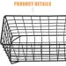 POPETPOP Metal Rabbit Hay Feeder - Convenient Iron Bunny Cage Accessory - Buy Online on SooperMarket.com