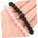 TENDYCOCO 2 Pairs Glass Miss Wrist Chain Letter 7.5x6cmx2pcs Assorted Colorx2pcs - Buy Online on SooperMarket.com