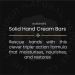 Moisturising Solid Hand Cream Bars - Gardeners Scent | Natural & Cruelty Free | Luxury Gift from Edinburgh Skincare - Buy Online on SooperMarket.com
