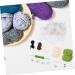 Lurrose 4 Sets Wool Doll Crochet Hook Key Hanging Decor Supply Knitted Key Pendants Crochet Supplies Simple - Buy Online on SooperMarket.com
