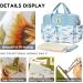 SONARIN Stylish Large Capacity Baby Nappy Changing Tote Bag Waterproof Baby Changing Bag Satchel Messenger Bag Portable Travel Diaper Bag with Shoulder Strap & Changing Mat Whale - Buy Online on SooperMarket.com