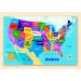 Olive Kids Personalized USA Map Personalized Placemat