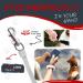 Moestar 360 Tangle-Free Dog Leash with Bag Holder - 3m/10ft for Small & Medium Dogs - Red - Buy Online on SooperMarket.com