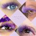 Ombre Purple 0.07C Colored Eyelash Extensions 15mm - Fast Fanning Easy Fan Lashes - Buy Online on SooperMarket.com