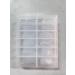 Kalolary 120pcs Clear Dual Nail System - MOOLD ACYLL Stiletto Nail Extension Tips | Nail Art & Manicure Tools in 12 Sizes with Scale Drop Shape - Buy Online on SooperMarket.com
