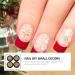 4 Boxes Nail Art Accessories Nail Supplies Gem Miss Metal - Buy Online on SooperMarket.com