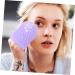 Beavorty Cleansing Massage Finger Cots Cleansing Facial Brush Skin face Scrubber for Women deep Cleaning Brush face wash Scrubber face Lotion for Women Silica Gel Makeup Remover Miss pores Violet 11.8X10CM - Buy Online on SooperMarket.com