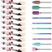 BELICOO Nail Drill Bits Sets 10pcs Professional Electric Nail Files Drill 3/32 Inches Tungsten Steel Diamanten Cuticle Nail Drill Tool Home Nail Salon - Rainbow) Rainbow-professional - Buy Online on SooperMarket.com