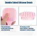 VOCOSTE Soft Silicone Bath Brush - Non-Slip Back Scrubber Shower with Long Handle in Pink for Men and Women - Buy Online on SooperMarket.com