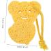 HAPINARY 1pc Shower Wipe Sponges Bathing Sponge Foam Rub Shower Sponge Bath Sponge Bathing Brush Shower Brush Pouf Bath Sponge Wood Pulp Fiber Bath Cotton Body - Buy Online on SooperMarket.com