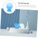Buy Silicone Ice Roller Tray for Face - Facial Massager & Skin Therapy Tool | Ice Cube Holder 9.5x7.2cm - Blue - Buy Online on SooperMarket.com