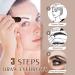Eyebrow Stamp Stencil Kit with 10 Style Stencils - Waterproof Long Lasting Brow Makeup Definer in Black - Buy Online on SooperMarket.com