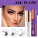 Premium Lash Glue - Fast Drying Clear Adhesive for Cluster & Strip Eyelash Extensions (5ML) - Strong Hold & Sensitive Formula - Buy Online on SooperMarket.com
