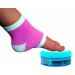 Bodiance Moisturizing Gel Heel Socks 2 Pairs Pink Large + O'keeffe's Healthy Feet Foot Cream Bundle - Buy Online on SooperMarket.com