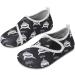JIASUQI Kids Water Shoes - Quick Dry Barefoot Aqua Socks for Beach & Pool | Black Shark Design | Size 8.5/9 UK Child - Buy Online on SooperMarket.com