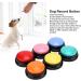 6 Color Recordable Buttons for Dogs Dog Buttons for Communication Dog Talking Button Set Pet Training Buttons 30 Second Record & Playback Teach Your Dog to Talk - 6 Color Packs - Buy Online on SooperMarket.com