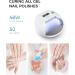 48W SUNUV UV Led Nail Lamp for Gel Nails | Double Power Design, 4 Timer Settings, LCD Display | Painless Curing, Over-Temperature Protection - SUN7 - Buy Online on SooperMarket.com