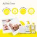 La Petite Creme French Diapering Gift Set - Organic Lotion, Balm & Cotton Pads - Newborn Essentials - Buy Online on SooperMarket.com