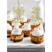 24pcs Feeling 22 Cupcake Toppers Twenty Two Birthday Cake Decorations Cheer to 22 Years Old Theme Party Decoration Supplies (Gold) - Buy Online on SooperMarket.com