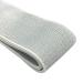 Strapcrafts 2-inch Wide Soft Gold and Silver Glitter Elastic Bands by 3-Yard  Waistband Elastic  Sewing Elastic (Silver Glitter in White) 21050