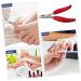 HAPINARY Beauty Accessories Hawk Mouth Pliers Mouse Halloween Girl Cuticle Spray Talcum Pedicure Manicure Heavy Duty Manicure para Nail Handle Rubber and Plastic Red Clippers - Buy Online on SooperMarket.com