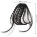 OSALADI Piece Bangs Hair Clip Extension Wispy Bangs Wig Fringe Clip in Bangs Black Hair Bang Wispy Fringe Bangs Flat Neat Air Bangs Fake Hair Bangs Clip in Fringe Elegant Xuchang Woman Natural Color - Buy Online on SooperMarket.com