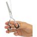 Socialic Effilting Scissors | Premium 16.5 cm Stainless Steel Thinning Scissors with Etui | Sharp Hair Clipper for Men & Women | Precise Hair Cutting Tool - Buy Online on SooperMarket.com