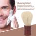 Men's Shaving Brush - Wooden Handle Facial Hair Styling Tool for Mustache & Beard - Premium Quality Shaving Brush for Men - Buy Online on SooperMarket.com